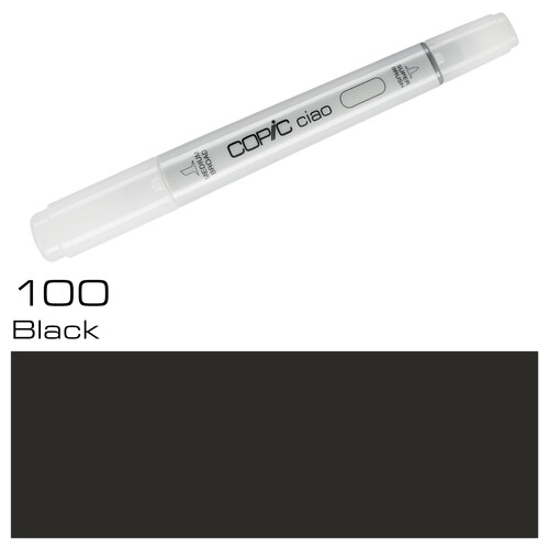 Copic Ciao Typ 100 Rund- und Keilspitze black Transotype 2207517 Produktbild