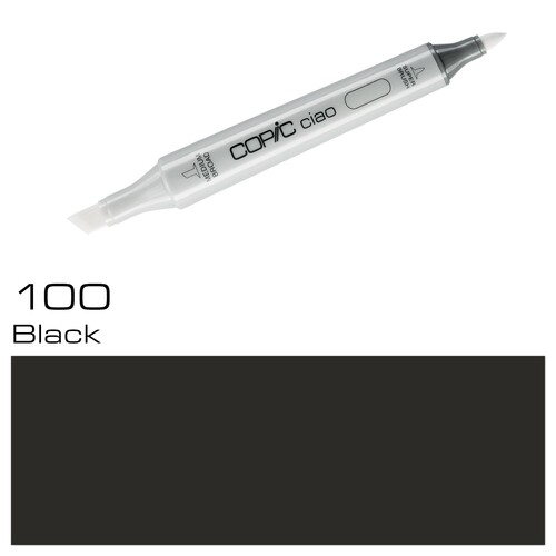 Copic Ciao Typ 100 Rund- und Keilspitze black Transotype 2207517 Produktbild Additional View 1 L