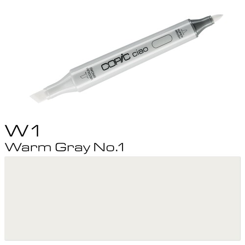 Copic Ciao Typ W1 Rund- und Keilspitze warm gray No.1 Transotype 22075325 Produktbild Additional View 1 L