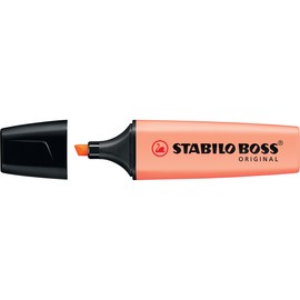 Textmarker Boss Original 70 Pastel 2-5mm Keilspitze cremige pfirsichfarbe Stabilo 70/126 Produktbild