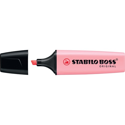 Textmarker Boss Original 70 Pastel 2-5mm Keilspitze rosiges rouge Stabilo 70/129 Produktbild