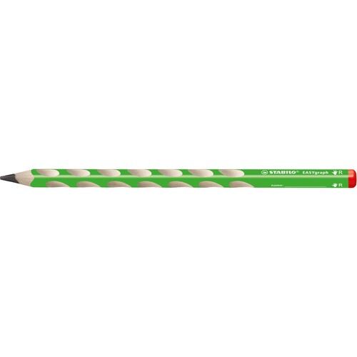Bleistift EASYgraph HB 3,15mm Rechtshänder grün Stabilo 322/04-HB Produktbild