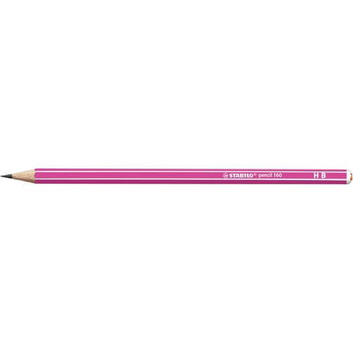 Bleistift pencil 160 sechskant pink Stabilo 160/01-HB Produktbild