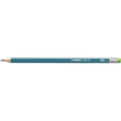 Bleistift pencil 160 mit Radierer sechskant petrol Stabilo 2160/HB Produktbild