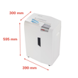 Aktenvernichter shredstar X13 für 13Blatt 4x37mm Partikelschnitt HSM 1057121 (Sicherheitsstufe P-4) Produktbild Additional View 2 S