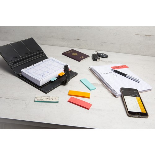 Haftstreifen Post-it Page Marker 22,2x73mm 3 Neonfarben 3M 671-PBO (PACK=3x 50 STÜCK) Produktbild Additional View 3 L