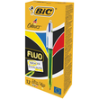 Vierfarb-Kugelschreiber 4 Colours 0,4mm/neongelb 0,6mm BIC 982868 Produktbild Additional View 2 S