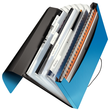Projektmappe Solid mit Gummizug A4 mit 6 Fächern hellblau PP Leitz 4579-10-30 Produktbild Additional View 1 S