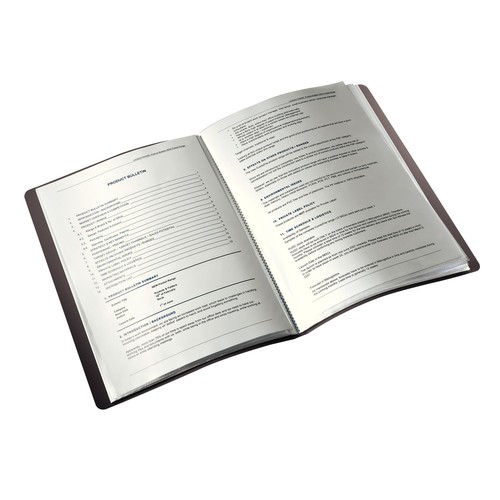 Sichtbuch Style mit 20 Hüllen A4 schwarz PP Leitz 4564-10-95 Produktbild Additional View 1 L