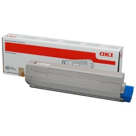 Toner für C822 7000Seiten schwarz OKI 44844616 Produktbild