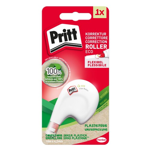 Korrekturroller ECOFlex 930B Einweg 4,2mm x 10m Pritt 9HPRKEB -Blister- Produktbild