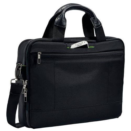 Laptoptasche Complete 13,3" 380x28x10cm schwarz Leitz 6039-00-95 Produktbild Side View L