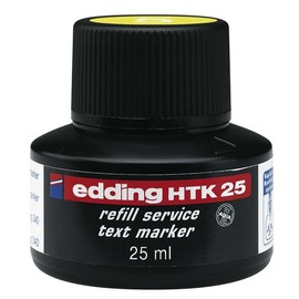 Textmarker-Nachfülltusche EcoLine T25 25ml gelb Edding 4-HTK25005 Produktbild