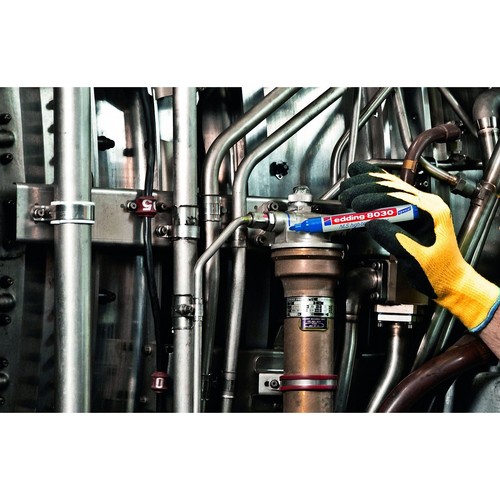 NLS High-Tech Marker 8030 1,5-3mm Rundspitze blau Edding 4-8030003 Produktbild Additional View 1 L
