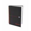 Collegeblock Oxford BLACK & RED A5 kariert Hard Cover 70Blatt 90g Optik Paper weiß 400047652 Produktbild