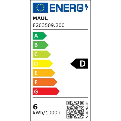 Tischleuchte LED MAULatlantic mit Klemmfuß schwarz 9W Maul 82035-90 Produktbild Additional View 3 L