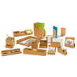 Zettelbox BAMBUS mit Papier 9x9cm natur Holz Wedo 61707 Produktbild Additional View 1 S