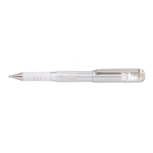 Tintenroller Hybrid Gel Grip DX 0,5mm weiß Pentel K230-WO Produktbild