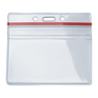 Ausweishülle mit Quick-Safe-Verschluß 117x94mm quer transparent Nr. 52 Produktbild