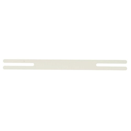 Flachheftzunge für Einstellmappen 150x13mm weiß PP Elba 100552033 (PACK=50 STÜCK) Produktbild