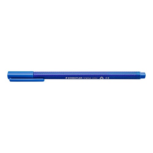 Fasermaler Triplus Color 323 1,0mm Dreikant ultramarinblau Staedtler 323-37 Produktbild Additional View 1 L