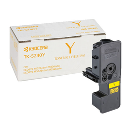 Toner TK-5240Y für M5526CDN/M5526CDW 3000Seiten yellow Kyocera 1T02R7ANL0 Produktbild