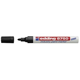 Industry Painter 8750 2-4mm Rundspitze schwarz Edding 4-8750001 Produktbild