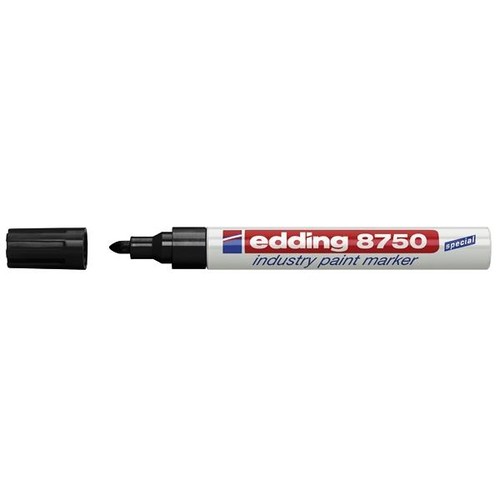 Industry Painter 8750 2-4mm Rundspitze schwarz Edding 4-8750001 Produktbild
