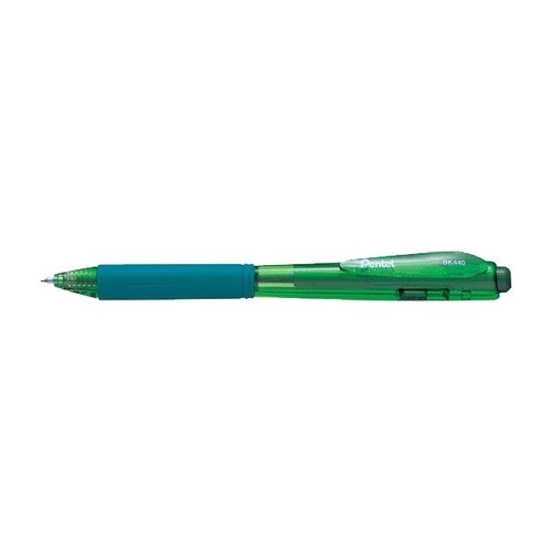 Kugelschreiber Soft Grip 0,5mm grün Pentel BK440-D Produktbild Front View L