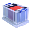 Aufbewahrungsbox mit Deckel 61x31,5x40,2cm 48Liter transparent Really Useful 48C Produktbild