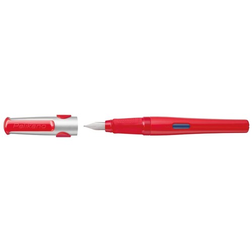 Schulfüller Pelikano P480 M Rechtshänder Trendfarbe 2017 rot Pelikan 802987 Produktbild Additional View 3 L