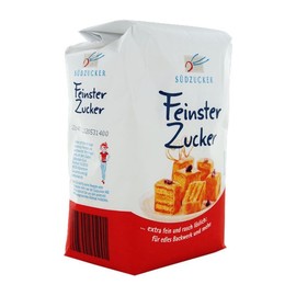 Zucker Raffinade feine Körnung Südzucker (PACK=1000 GRAMM) Produktbild