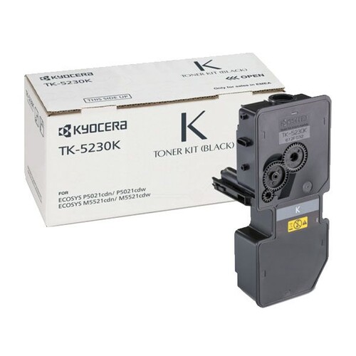 Toner TK-5230K für M-5521CDN/M-5521CDW/ 2600 Seiten schwarz Kyocera 1T02R90NL0 Produktbild Front View L