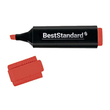Textmarker 2-5mm Keilspitze rot BestStandard 3398 Produktbild