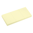 Haftnotizen 40x50mm hellgelb Papier BestStandard (PACK=12x 100 BLATT) Produktbild