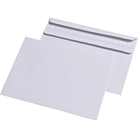 Briefumschlag ohne Fenster B6 125x176mm selbstklebend 75g weiß mit grauem Innendruck (PACK=1000 STÜCK) Produktbild