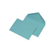 Briefumschlag ohne Fenster C6 114x162mm mit spitzer Klappe 75g blau nassklebend (PACK=1000 STÜCK) Produktbild