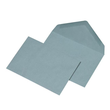 Briefumschlag ohne Fenster C6 114x162mm nassklebend 75g blau Recycling mit Spitzklappe (PACK=1000 STÜCK) Produktbild Additional View 1 S