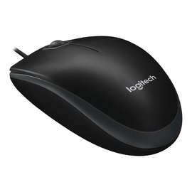 Optical Mouse B100 3 Tasten USB schwarz Logitech 910-003357 Produktbild