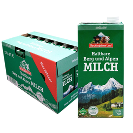 H-Milch 3,5% Fett Bergbauern Berchtesgadener Land (KTN=12 STÜCK) Produktbild
