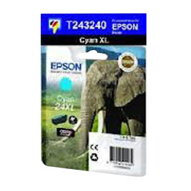 Tintenpatrone 24XL für Epson Expression Photo XP-750/760/850/860-950 8,7ml cyan Epson T243240 Produktbild