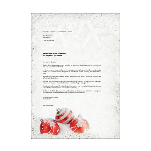 Weihnachts-Motiv-Papier A4 90g Winter Flair Sigel DP247 (PACK=100 BLATT) Produktbild Additional View 1 L