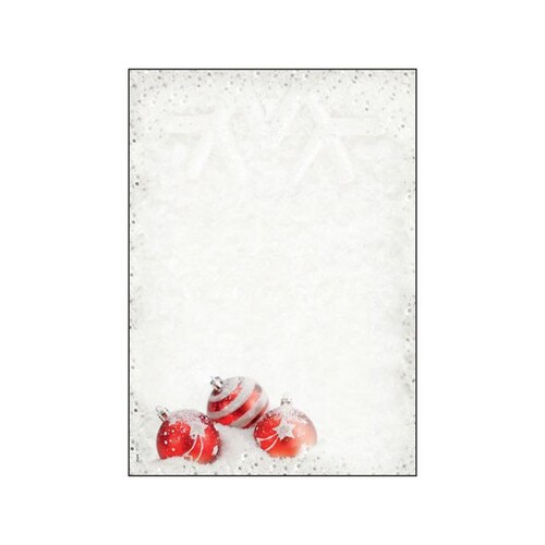 Weihnachts-Motiv-Papier A4 90g Winter Flair Sigel DP247 (PACK=100 BLATT) Produktbild