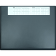 Schreibunterlage mit Vollsichtpatte und auswechselbarem Kalender 63x50cm schwarz Soennecken 3655 Produktbild