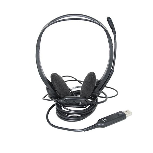 Logitech PC Headset 960 USB - Headset - On-Ear Produktbild Additional View 1 L