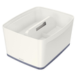 Aufbewahrungsbox MyBox mit Deckel für A4 318x198x385mm 18Liter weiß/grau Kunststoff Leitz 5216-10-01 Produktbild Additional View 1 S