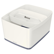 Aufbewahrungsbox MyBox mit Deckel für A4 318x198x385mm 18Liter weiß/grau Kunststoff Leitz 5216-10-01 Produktbild Additional View 6 S