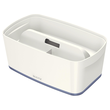 Aufbewahrungsbox MyBox mit Deckel für A5 318x128x191mm 5Liter weiß/grau Kunststoff Leitz 5229-10-01 Produktbild Additional View 1 S