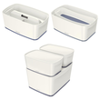 Aufbewahrungsbox MyBox mit Deckel für A5 318x128x191mm 5Liter weiß/grau Kunststoff Leitz 5229-10-01 Produktbild Additional View 8 S