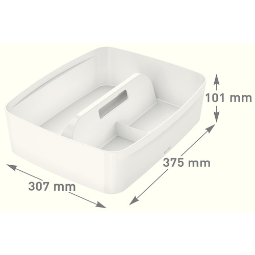 Organizer für MyBox groß 307x101x375mm weiß Leitz 5322-00-01 Produktbild Additional View 3 L